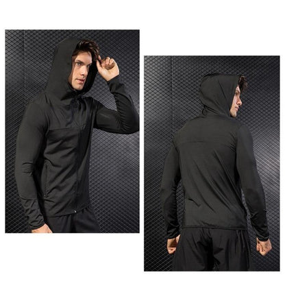 Men's breathable windproof sportswear