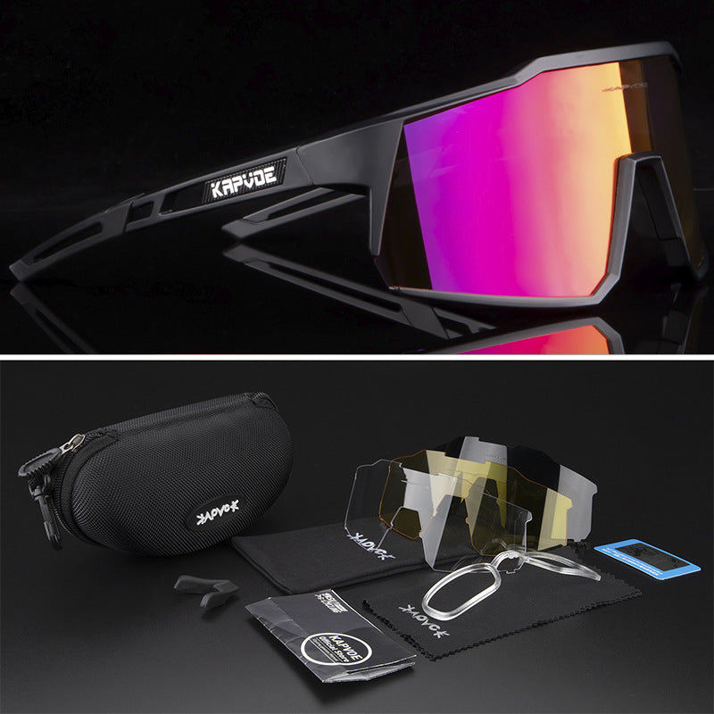 Unisex Photochromic Cycling and Mountain Bike Sunglasses