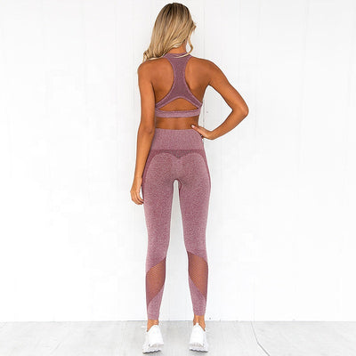 Breathable Sexy Running Gym Fitness Yoga Set