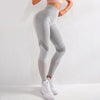Perforated fitness pants Seamless fitted leggings