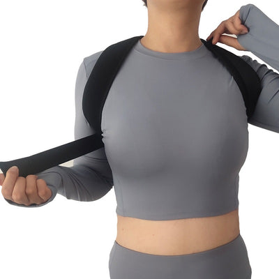Support brace corrector posture back unisex adjustable